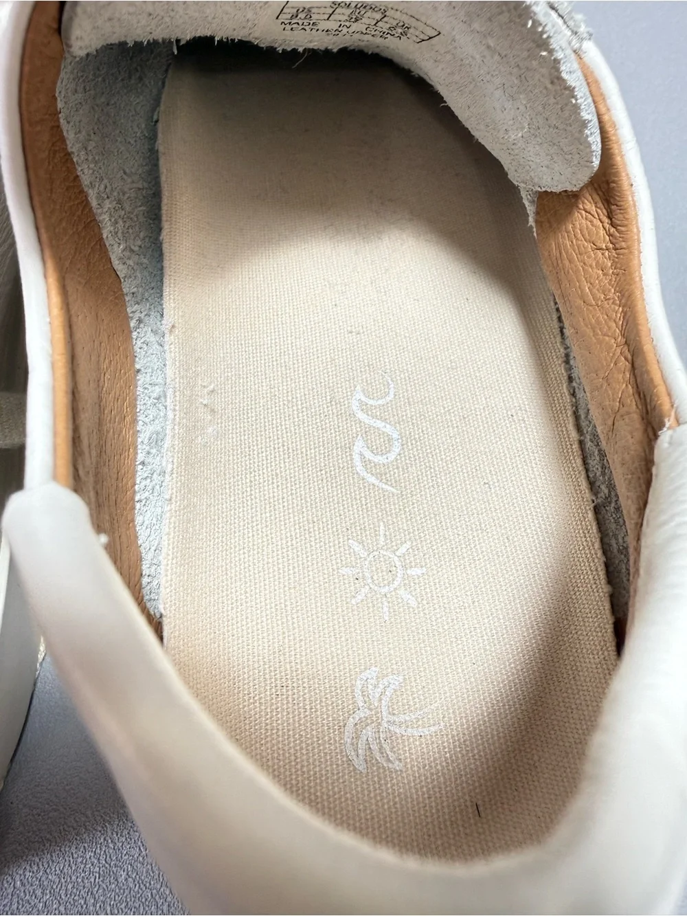 Soludos Ibiza White Leather Casual Lace-Up Platform Sneakers